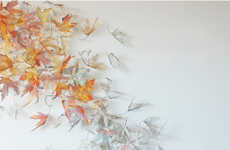 Sculptural Autumn Installations