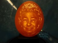 Intricate Illuminated Egg Artwork Image 5