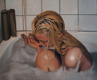 Hyper-Realistic Water Paintings Image 8