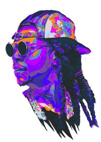 Expressive Hip-Hop Illustrations Image 4
