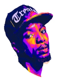 Expressive Hip-Hop Illustrations Image 5