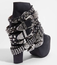 Belted Biker Platforms Image 2
