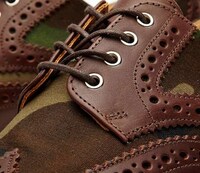 Classic Army-Inspired Brogues Image 4