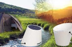 Solar Energy-Powered Buckets