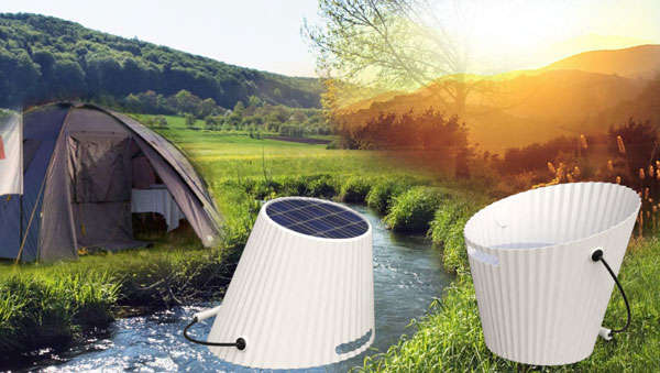 Solar Energy-Powered Buckets