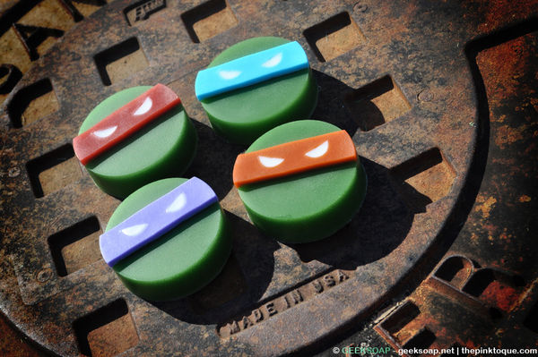 Nostalgic Pizza-Scented Soaps