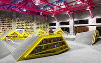 Playful Neon Crawlspaces Image 2