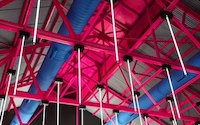 Playful Neon Crawlspaces Image 4