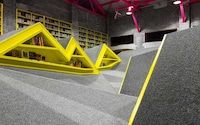 Playful Neon Crawlspaces Image 5