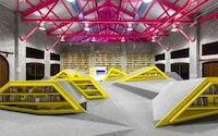 Playful Neon Crawlspaces Image 6