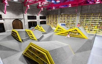 Playful Neon Crawlspaces Image 7