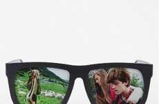 Picture-Displaying Eyewear