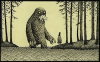Monstrous Post-It Drawings Image 6