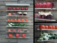 Fruit-Lined Shelving Image 3