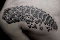 Spiritual Stippling Tattoos Image 3