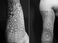 Spiritual Stippling Tattoos Image 5