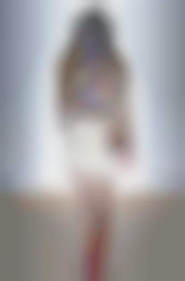 Surreal Zombie Runway Makeup