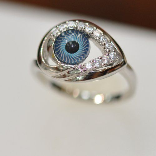 Shimmering Eye Rings