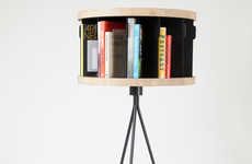 Rotating Book Tables