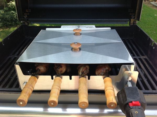 Spinning Skewer Cookers