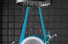 Water-Resistant Shower Speakers