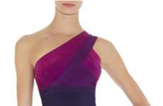 Chic Ombre Bandage Dresses