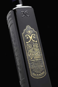 Retro Square Wine Bottles Image 6