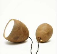 Sculptural Wood Lights Image 6