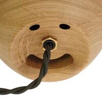 Sculptural Wood Lights Image 7