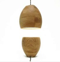 Sculptural Wood Lights Image 8