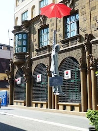 Hovering Cement Sculptures Image 3