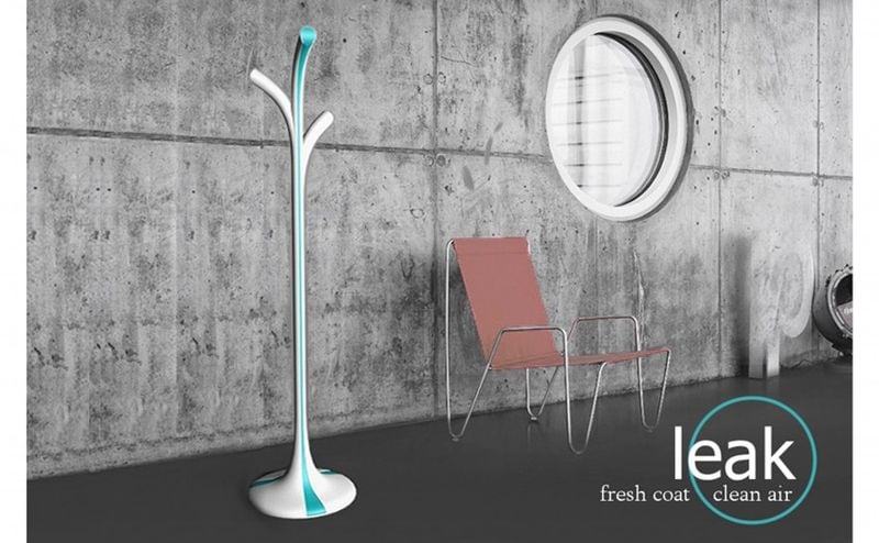 Air-Cleaning Clothes Hooks