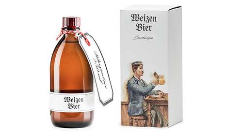 Alcoholic Shampoo Branding