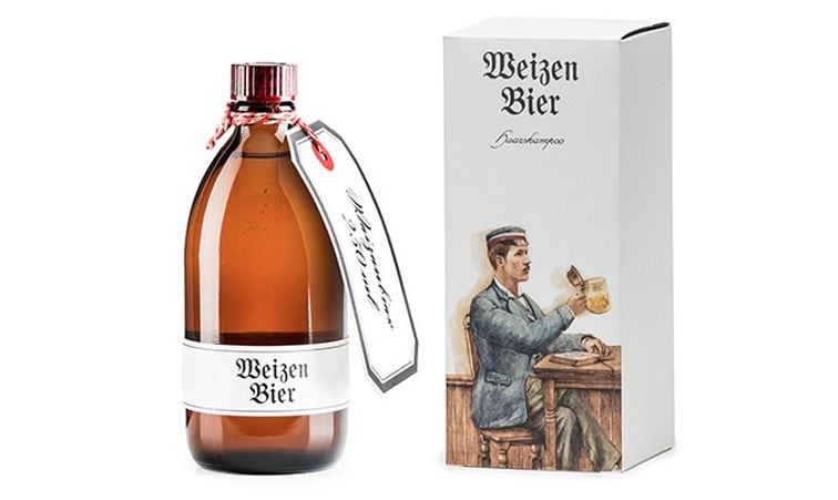 Alcoholic Shampoo Branding