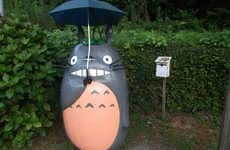 Realistic Anime Bus Stops