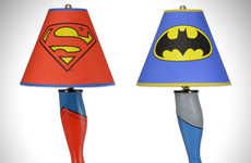 Superhero Leg Lamps