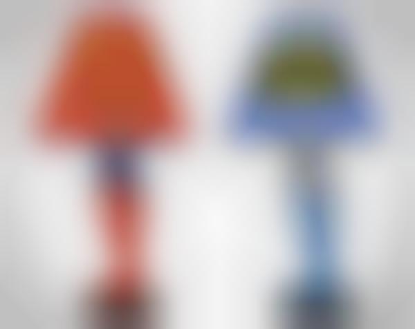 Superhero Leg Lamps