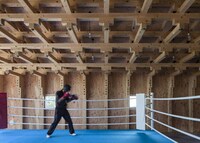 Complex Wooden Sports Facilities Image 4