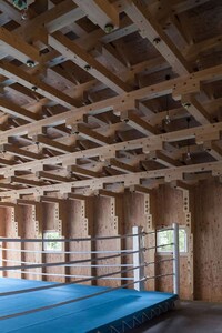 Complex Wooden Sports Facilities Image 5