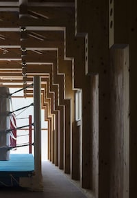 Complex Wooden Sports Facilities Image 6