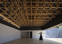 Complex Wooden Sports Facilities Image 7