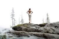 Flowing Waterfall Fashion Editorials Image 4
