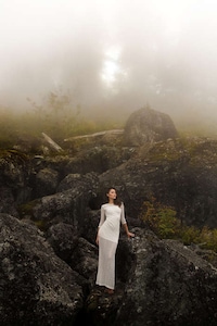 Flowing Waterfall Fashion Editorials Image 5