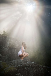Flowing Waterfall Fashion Editorials Image 6