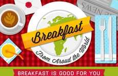 Worldwide Breakfast Infographics