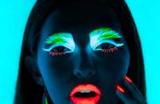 Glowing Neon Cosmetics