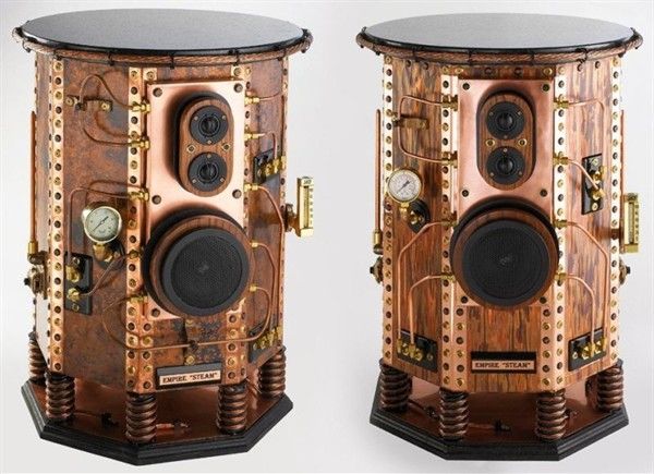 Luxurious Copper Speakers
