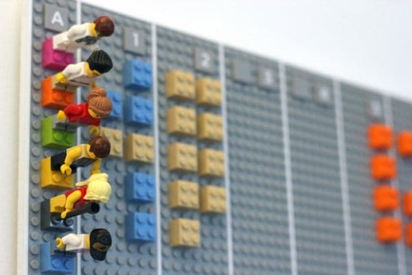 Digitized LEGO Calendars