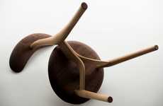 Three-Legged Posturepedic Chairs
