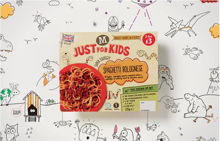Doodled Food Branding